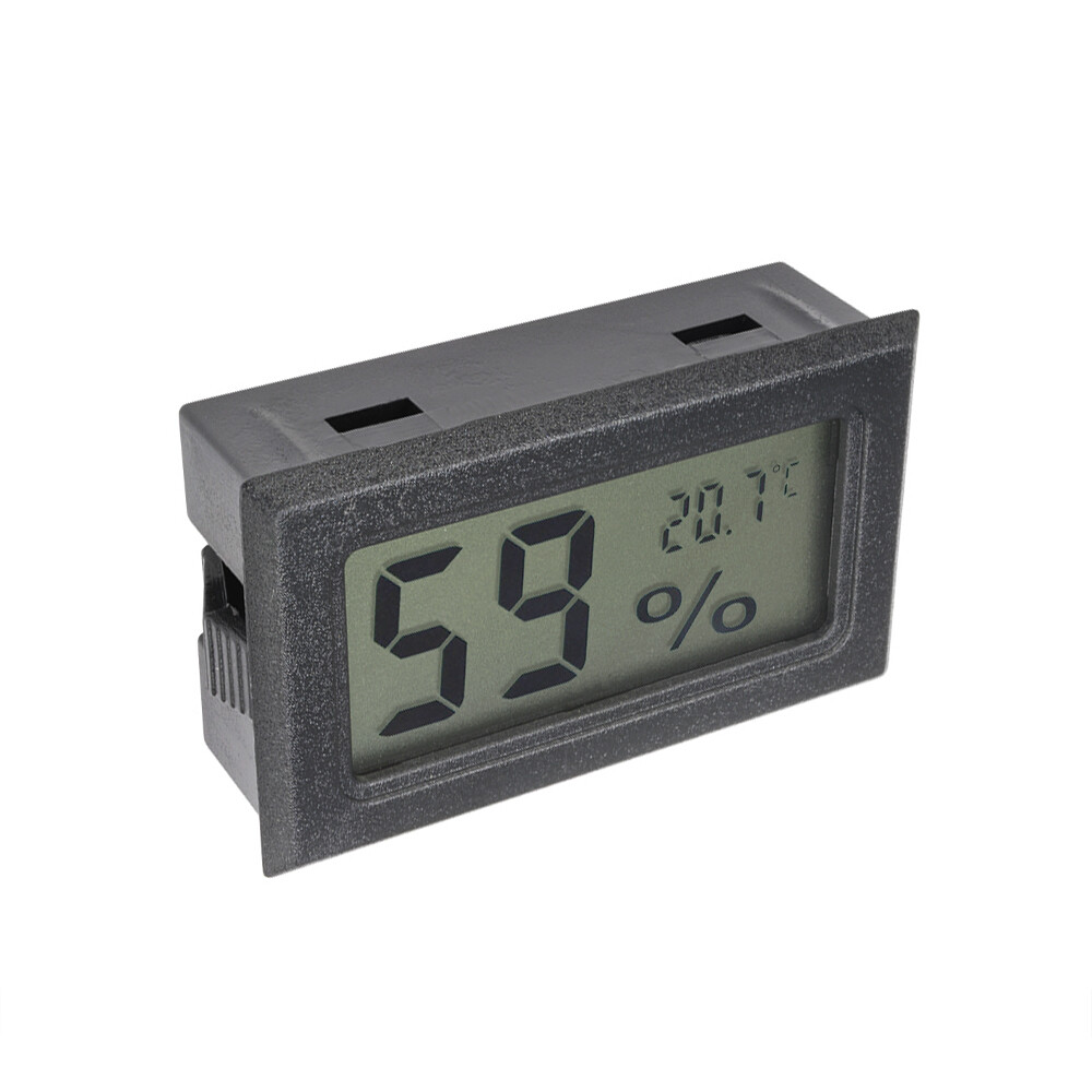 Original Aideepen Mini Digital LCD Indoor Temperature Humidity Meter Thermometer Hygrometer
