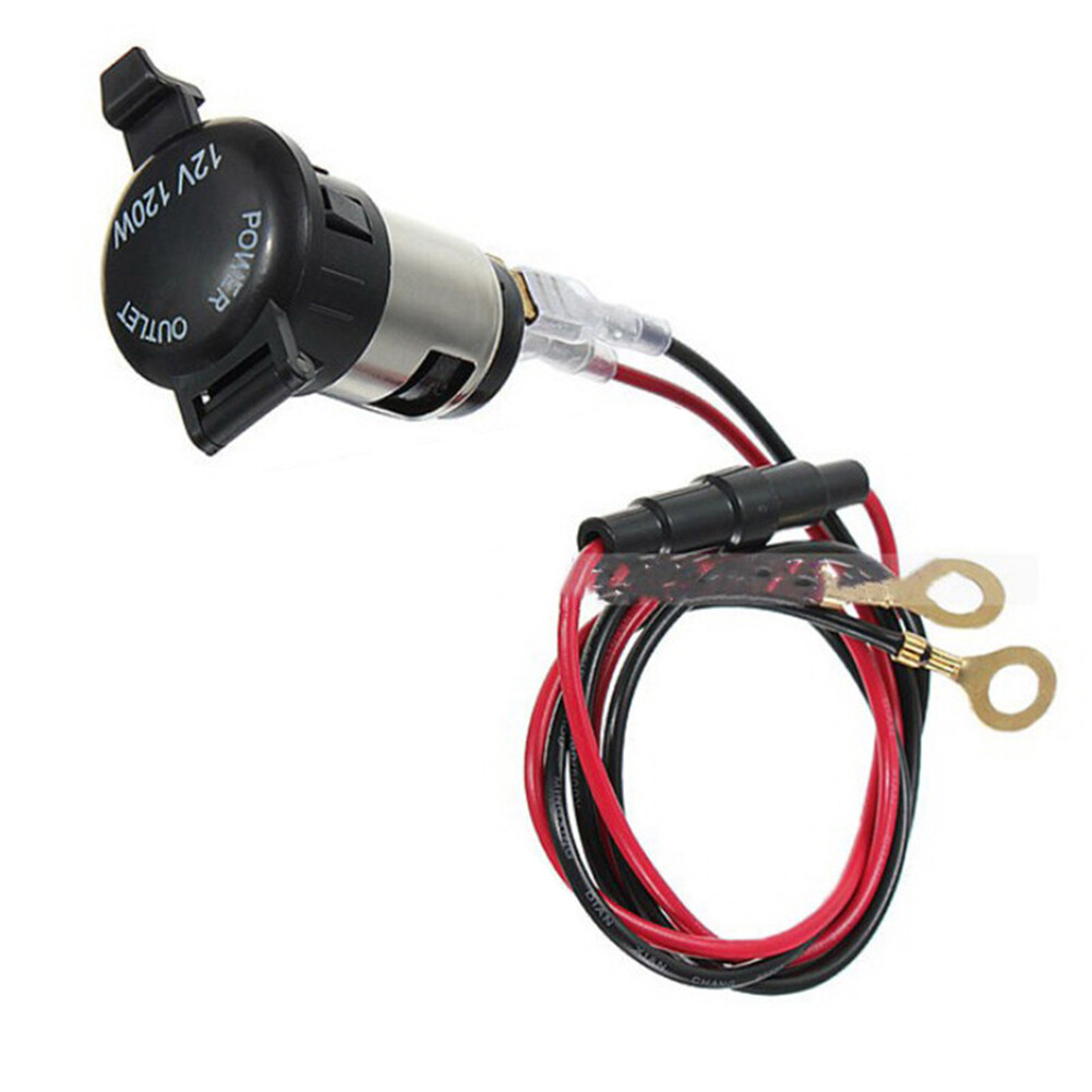 12-24V 120W Charger Plug Motorcycle Car Power Adapter Socket Outdoor Personal Car Accessories