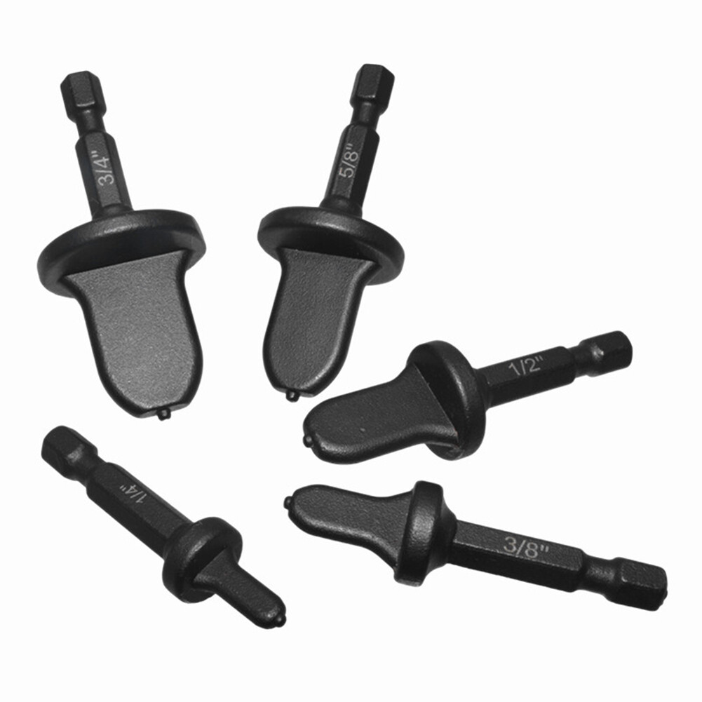5pcs Hexagonal Handle Tube Expander Air Conditioner Drill Bit Pipe Flaring