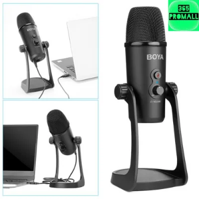 [READY STOCK] Boya BY-PM700 USB Condenser Microphone with Flexible Polar Pattern for Windows/Mac Computer/Youtube Recording Interview Mic