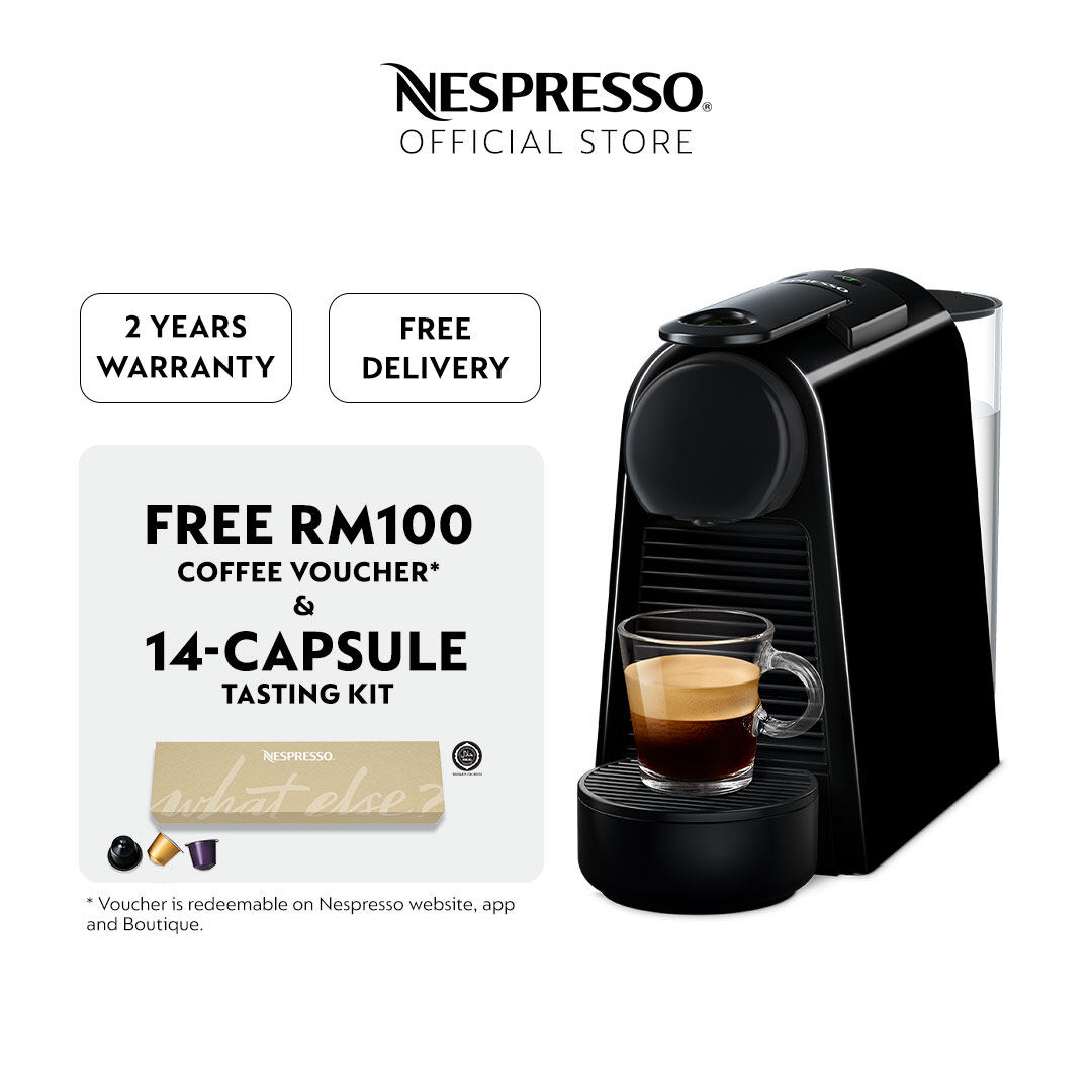 Nespresso Essenza Mini D30 Coffee Machine Piano Black / Coffee Maker