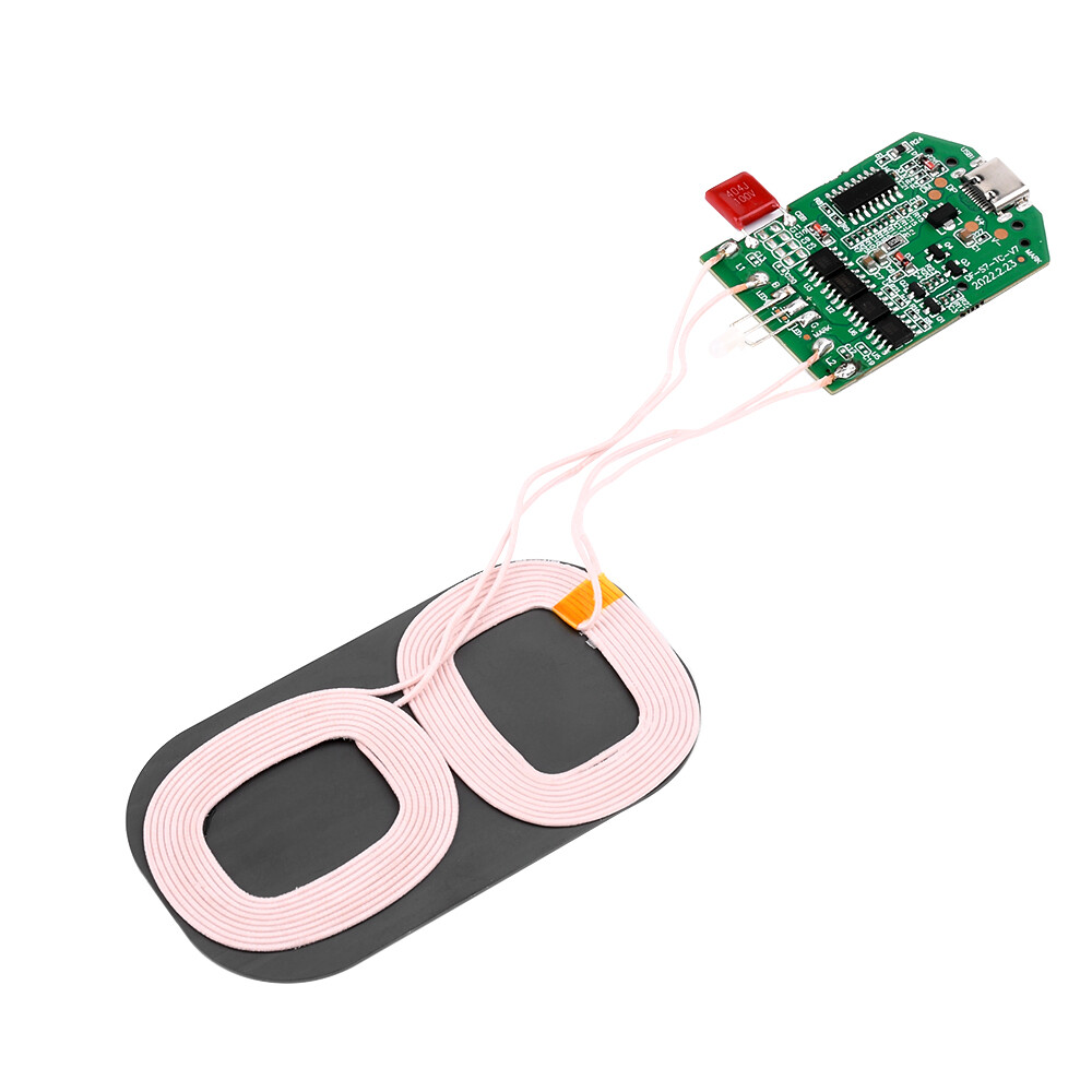 [100% original] Aideepen 15W High Power Wireless Charger Module Wireless Charger Transmitter Module PCBA Board Coil Support PD Fast Charging