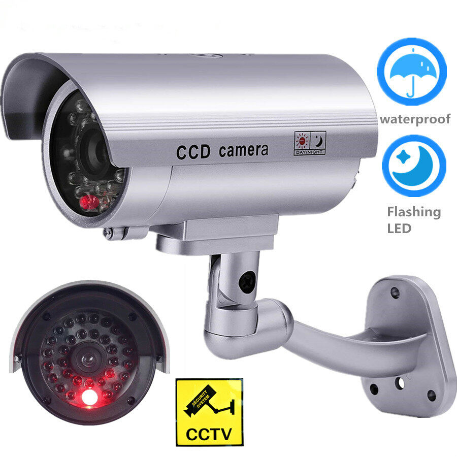 กล้องวงจรปิดDummy Securityกล้องปลอมWifi Outdoor Knipperend Led Video Surveillance