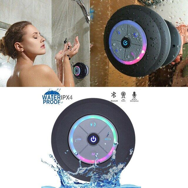 High Quality Wireless Bluetooth Speaker Portable Waterproof Shower Speaker Hands-Free Car For Iphone Ipod Android Phones Mp3