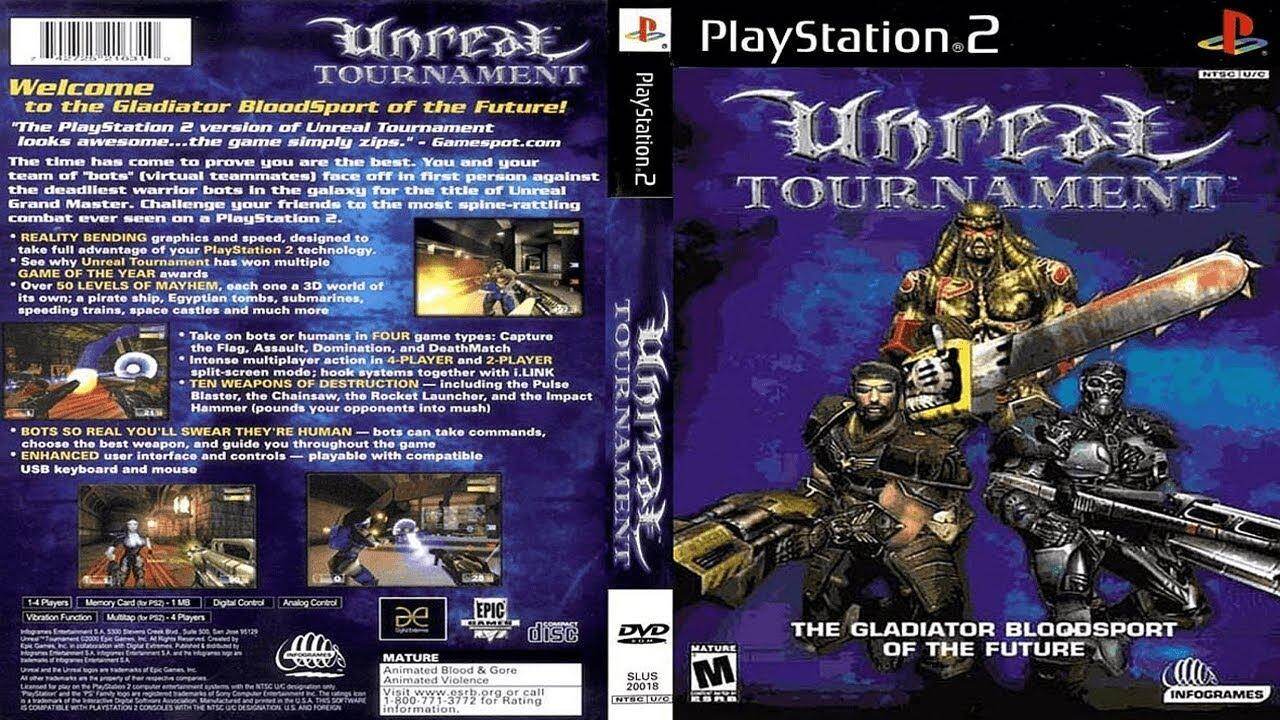 unreal tournament PS2 . PAL FR TBE . complet . disque état unreal tournament PS2 . PAL FR TBE . complet . disque état