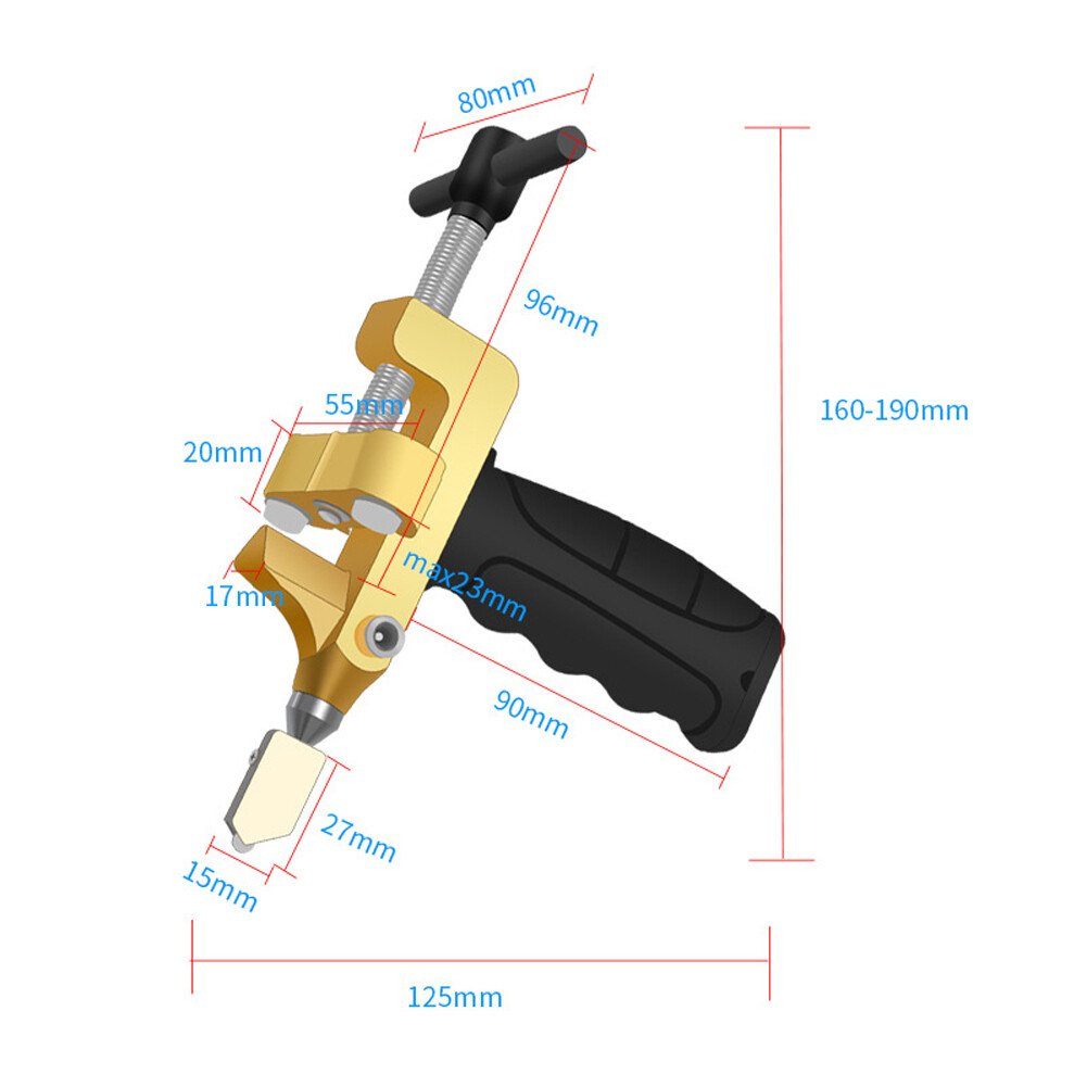 Cảm Biến Thông Minh Dụng Cụ Mở Dao Cắt 2 Trong 1 Máy Cắt Gạch Gốm Thủ Công Cầm Tay Dụng Cụ Cắt Gạch Gốm, Dụng Cụ Mở Gạch Kính Đa Năng Tiện Ích Dụng Cụ Cầm Tay Cắt Gạch Nhanh