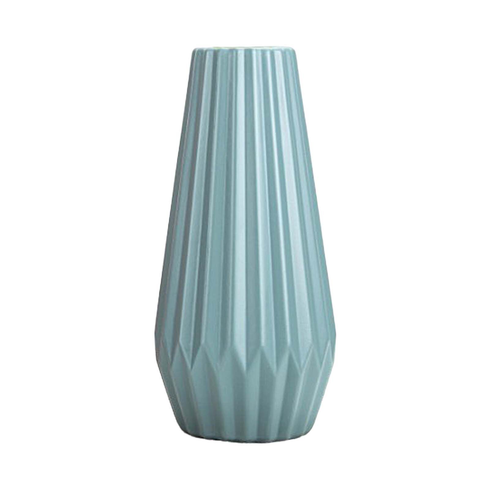 Flower Vase Nordic Style Exquisite Modern Imitation Glaze Vase Ornament Home Decor Fashion Plant Vase