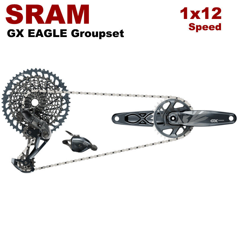 SRAM GX EAGLE SCHALTGRUPPE 10-52T 32 ZÄHNE 12-fach BOOST DUB 170mm 1x12 MTB SET