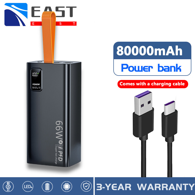 East 【crazy Deal 】original High Quality Heavy Duty PD66W Powerbank 4.5A ...