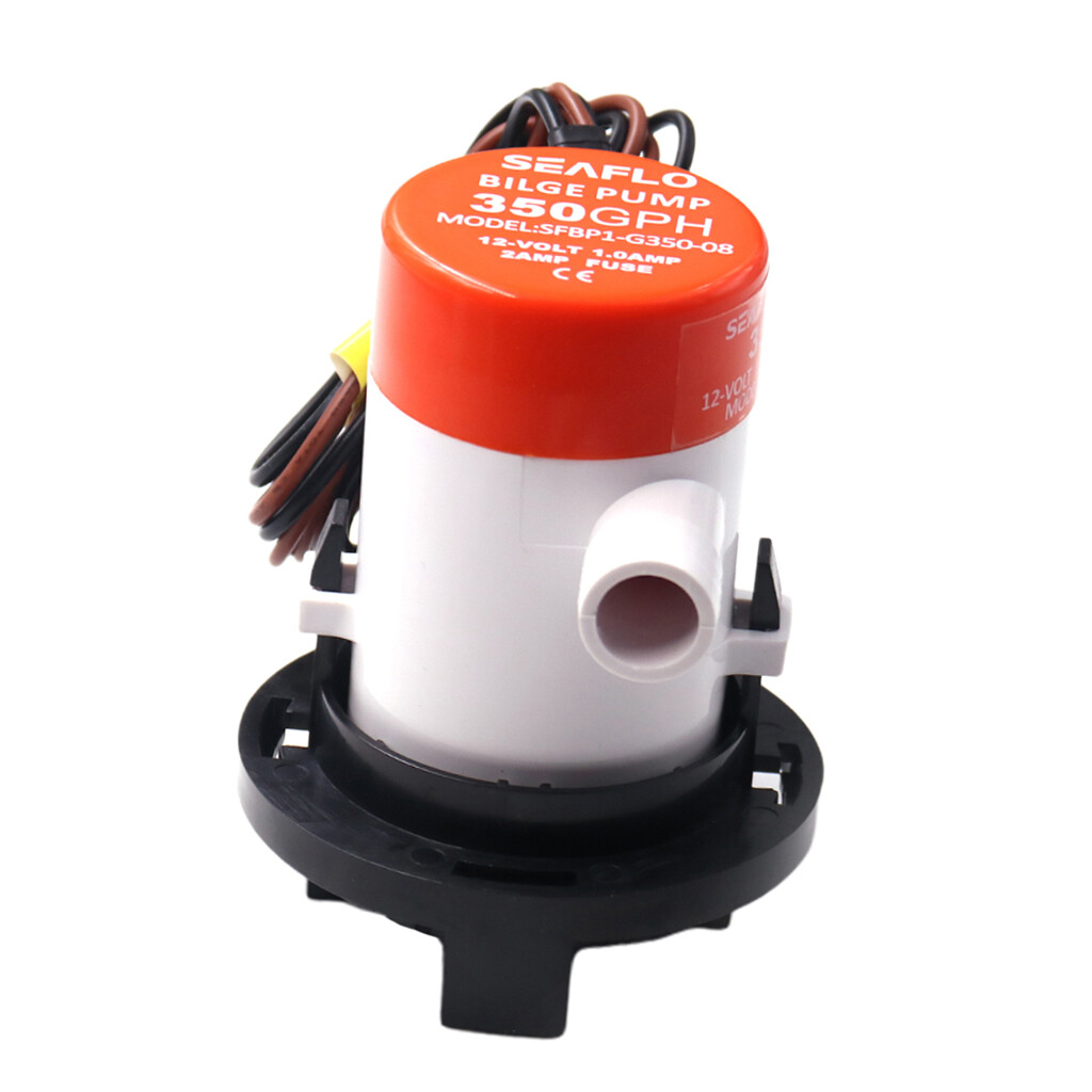 Baoblaze Boat DC 12V 350GPH Bilge Pump For Submersible Seaplane Motor Accessories