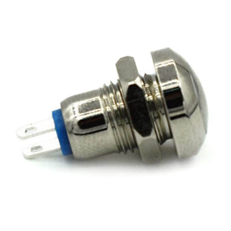 HITN 8mm mini metal push reset button switch on off high head switch push button