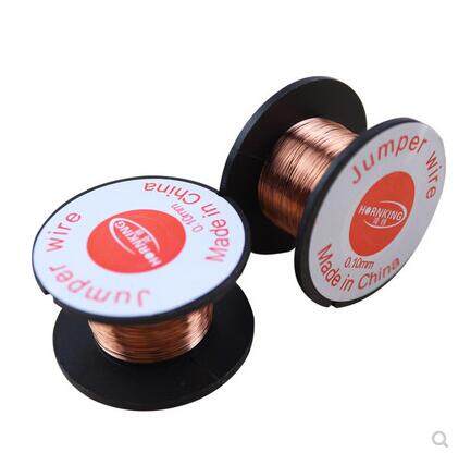 0.10mm PCB Logic board solder soldering enameled copper wire Line Reel 