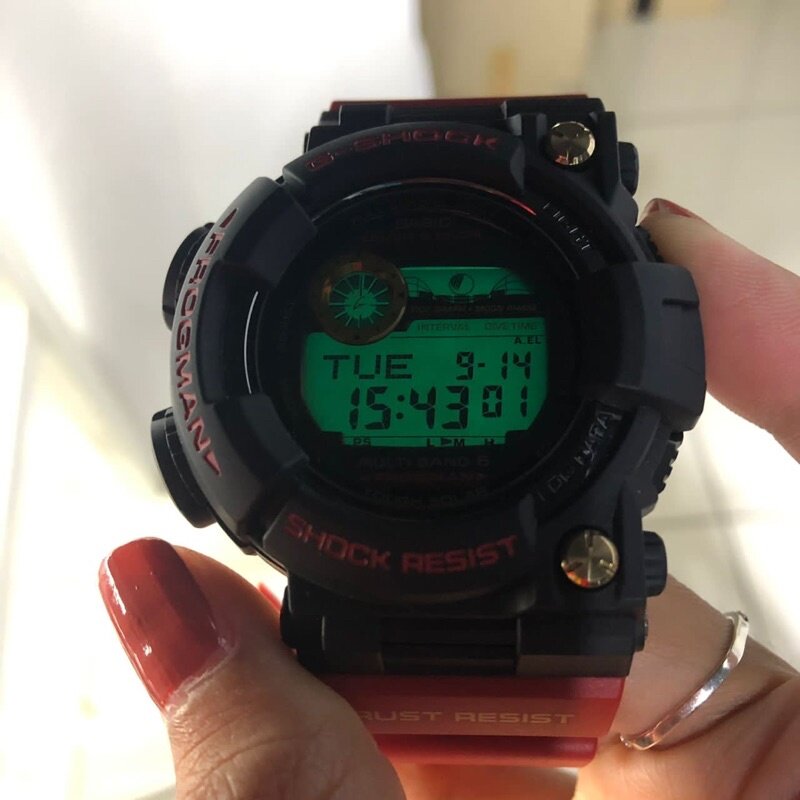 Casio G Shock 30th Anniversary Titanium Frogman GWF T1030A 4 300 PCS WORLDWIDE Lazada