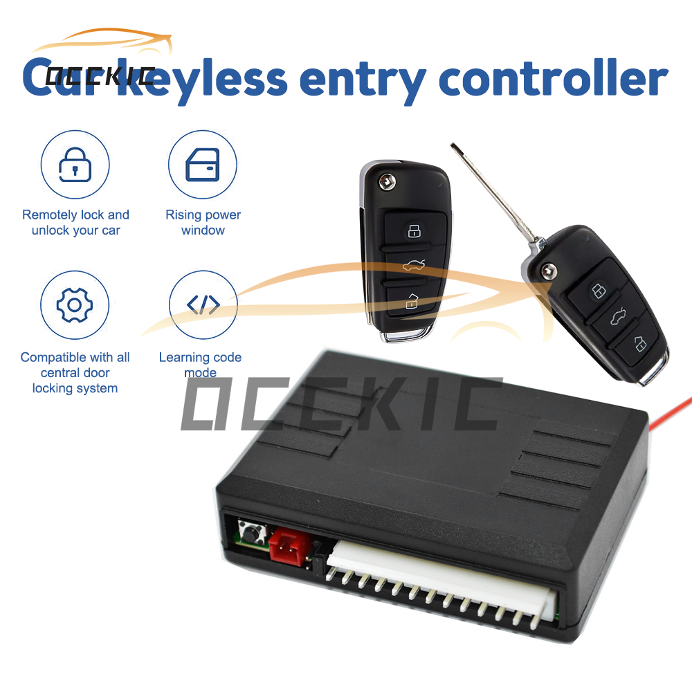 Centralized lock keyless entry system central lock alarm accessories car door windows remote control key trunk diy universal