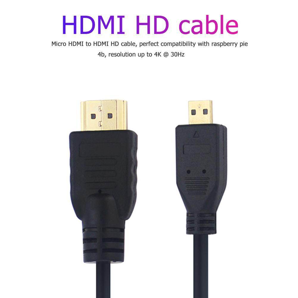 Cáp Micro HDMI Sang HDMI 1.5M Dây Chuyển Đổi Video 4K HD, Cho Raspberry Pi 4B