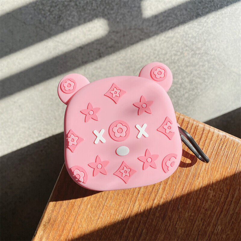 3D Cute Bear Cat Cookie Case For Beats Powerbeats Pro wireless bluetooth headset silicone Earphone Accessories