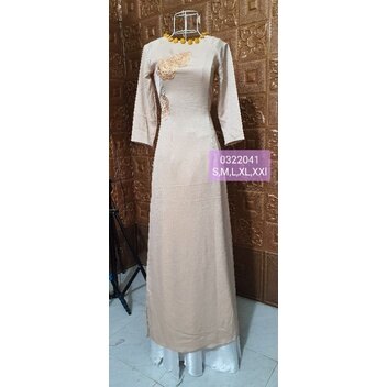 áo dài lụa tây thi 190k