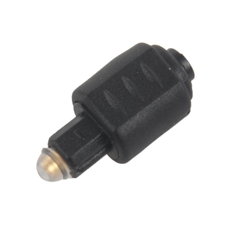 Mini Optical Audio Adapter 3.5MM Female Jack To Digital Toslink Male Plug for Amplifier