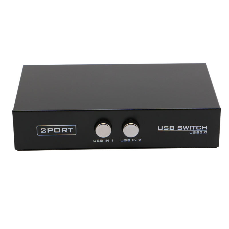 ✪ 2-port usb2.0 sharing switch switcher box usb hub adapter for pc scanner printer
