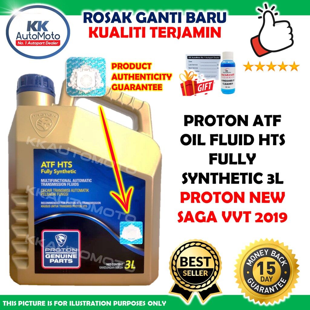 Proton New Saga VVT 2019+ MC1 MC2 PW913191 Proton ATF Oil Fluid Minyak