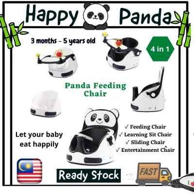 Jelly panda 4 in 1 Baby Wise Chair / Baby Seat / Baby Booster Feeding Chair / Baby Chair 3m - 5 Years Old