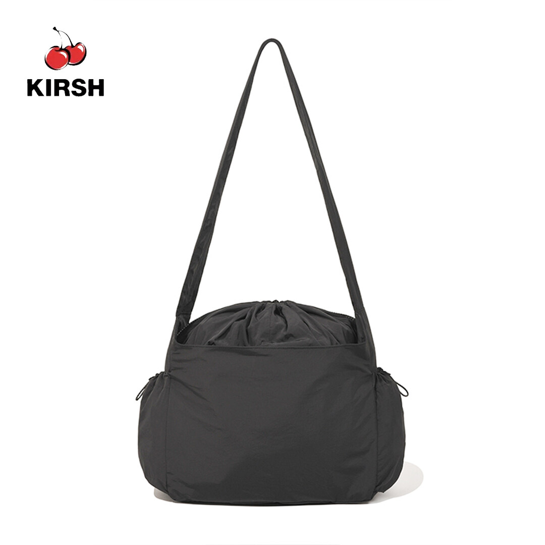 ★KIRSH★ Pocket Drawstring Crossbody Bag Black KIRSH] POCKET DRAWSTRING CROSS BAG | 24SS | Womens Bag