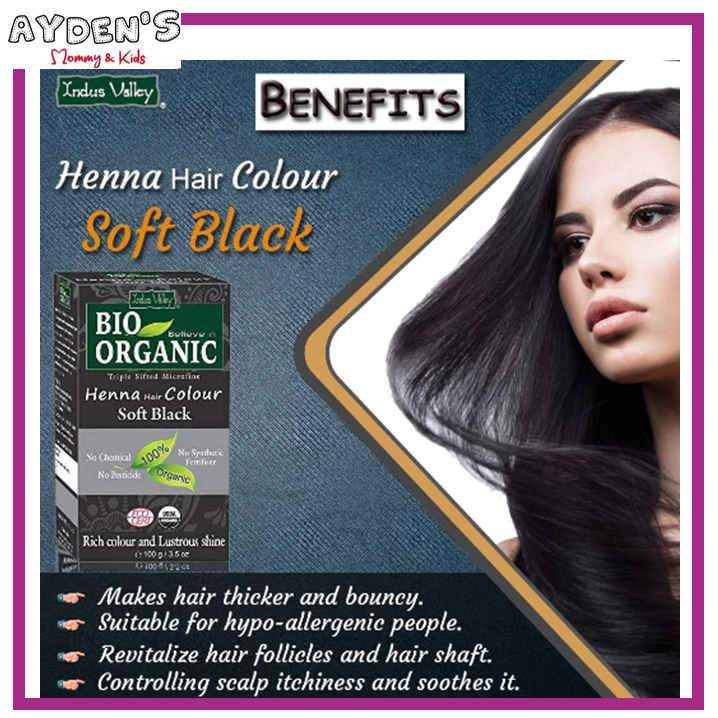 INDUS VALLEY Bio Organic Henna Hair Color Inai Rambut (Halal hair dye hair colour) | Lazada INDUS VALLEY Bio Organic Henna Hair Color Inai Rambut (Halal hair dye hair colour) | Lazada