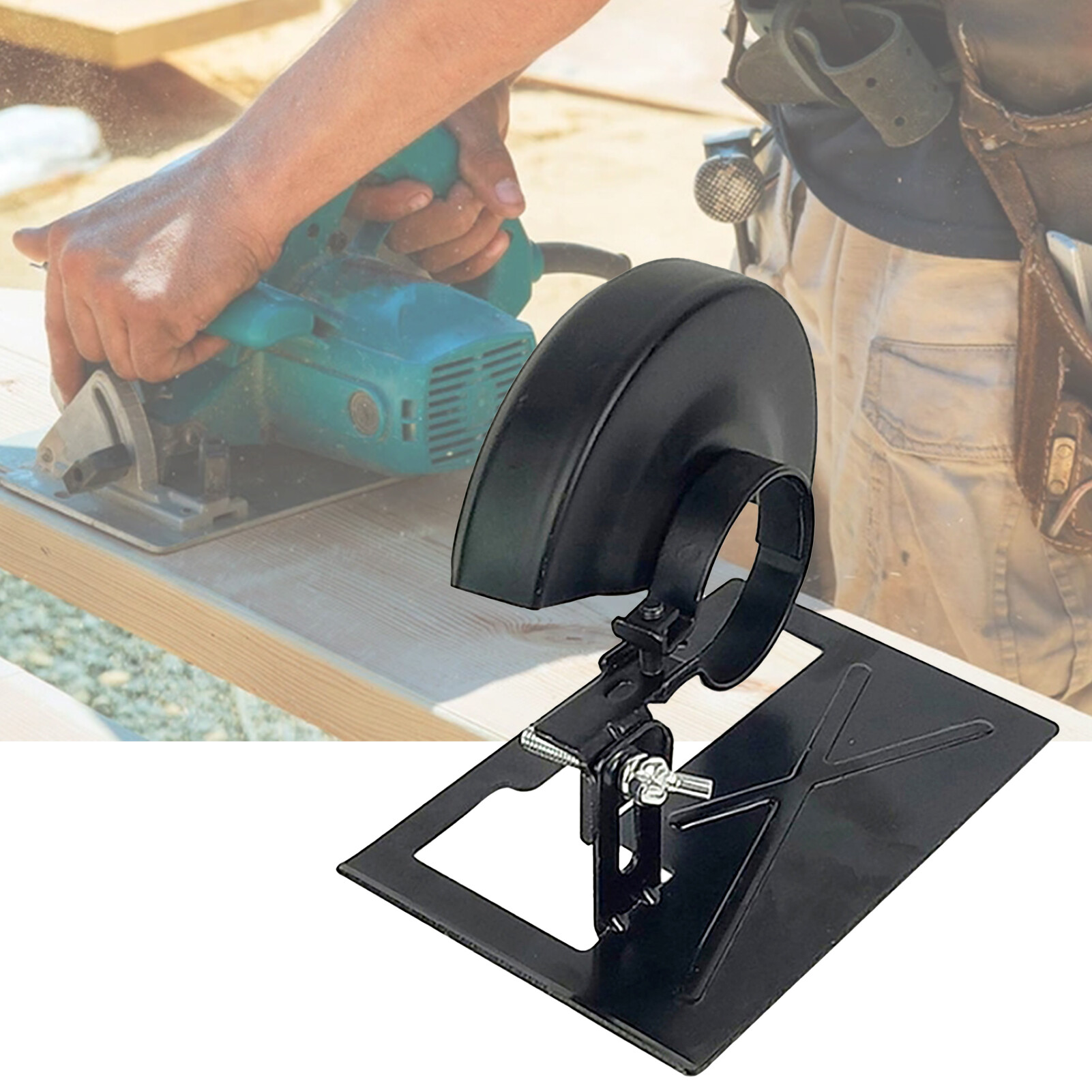 lentils Protective Angle Grinder Holder with Protective Case Easy to Install Accessories Useful Angle Grinder Support for DIY