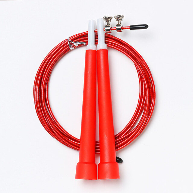New Steel Wire Skipping Skip Adjustable Jump Rope Crossfit Fitness Equipment Exercise Workout 3 Meters Speed training Home fit