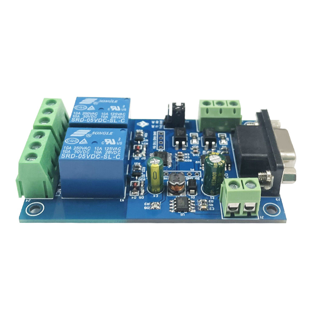 【Hàng Có Sẵn & Giao Hàng Miễn Phí】mô Đun Rơ Le Đơn/Kép Aideepen Modbus RTU Chính Thức DC7-24V UART RS232/TTL
