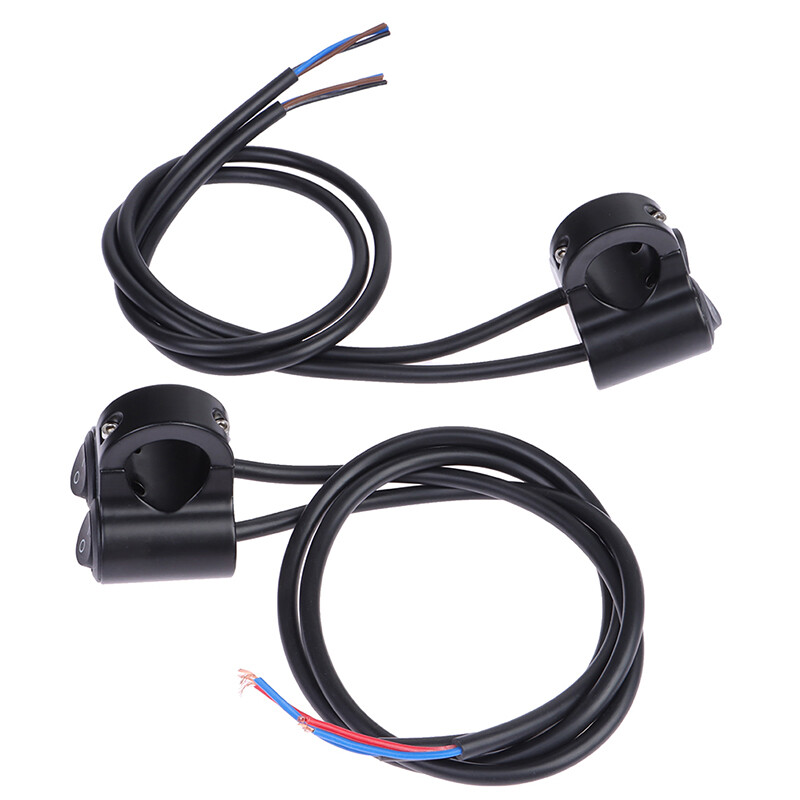 [ low price sale ] Motorcycle Handlebar Control Switch Dual Button Control Headlight Flasher Switch