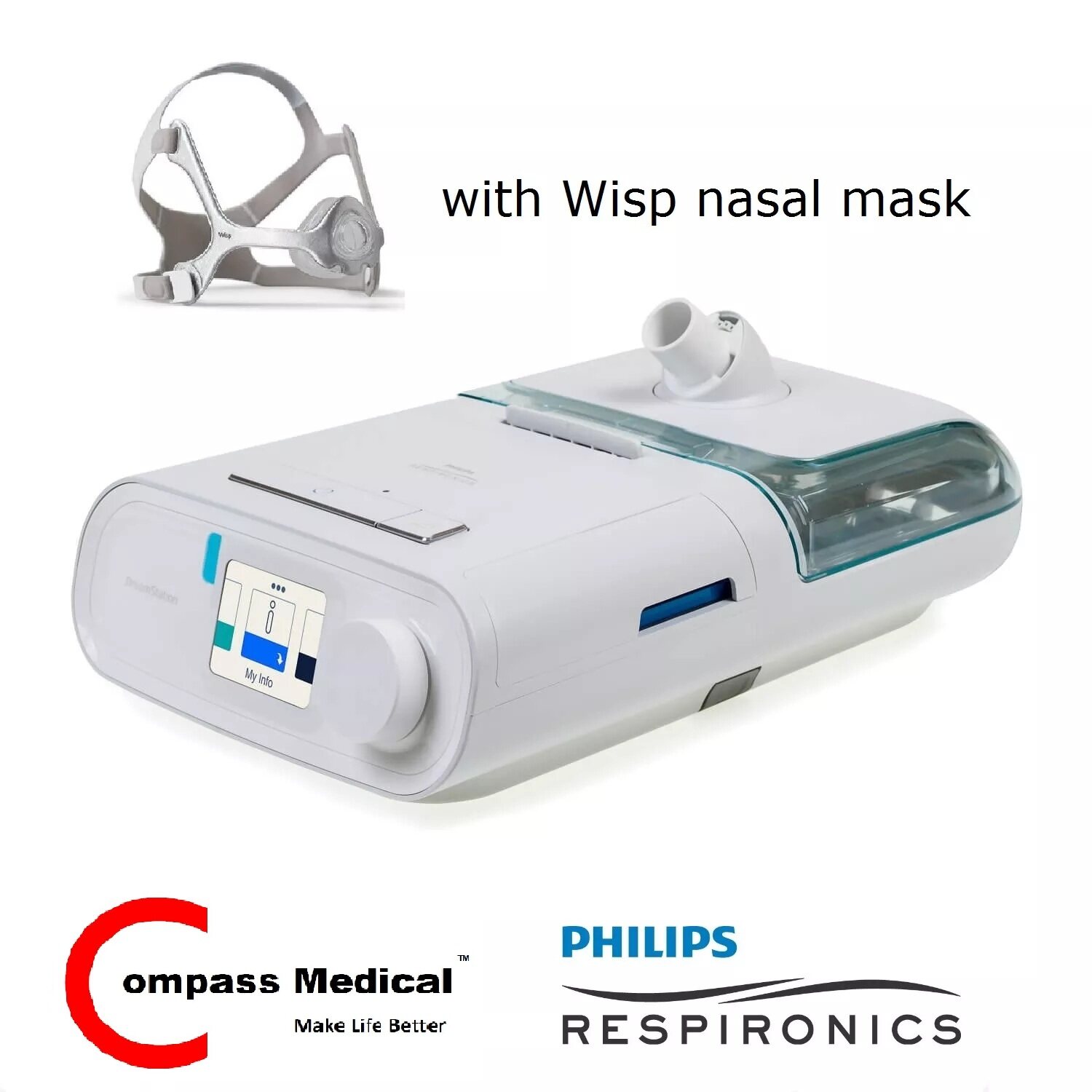DreamStation Auto CPAP Machine (DSX500H11) And DreamWear Full Face Mask