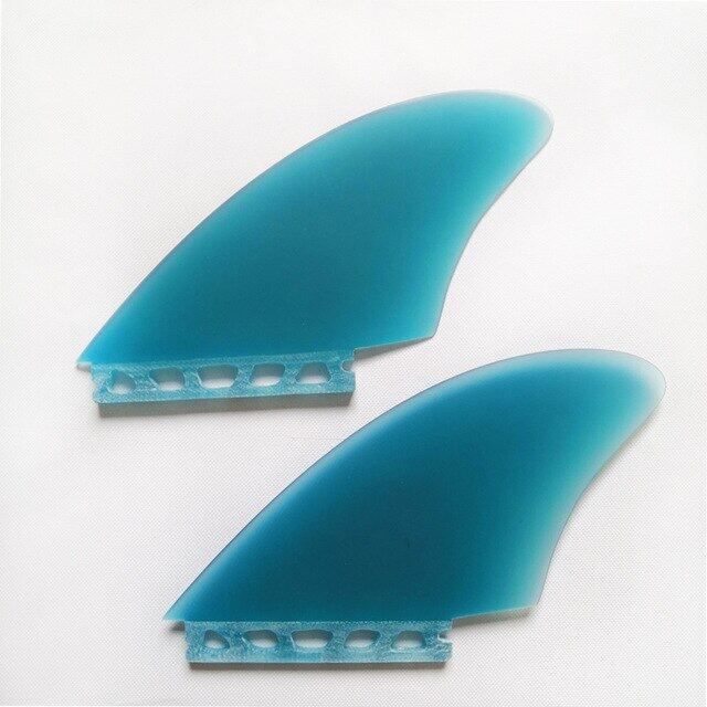 ขายดี Keel ครีบกระดานโต้คลื่นฝาแฝด Fin ระบบ Future ไฟเบอร์กลาส Fins Handmade Future-ครีบกระดานรอง Windsurf