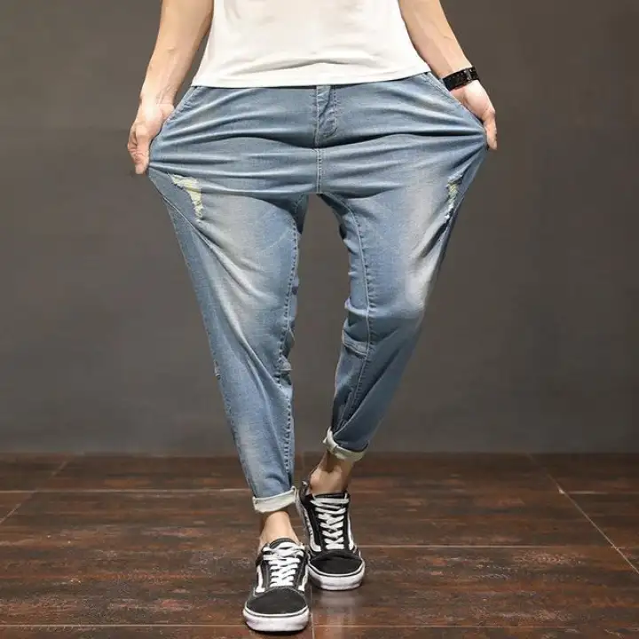 size 46 ripped jeans mens
