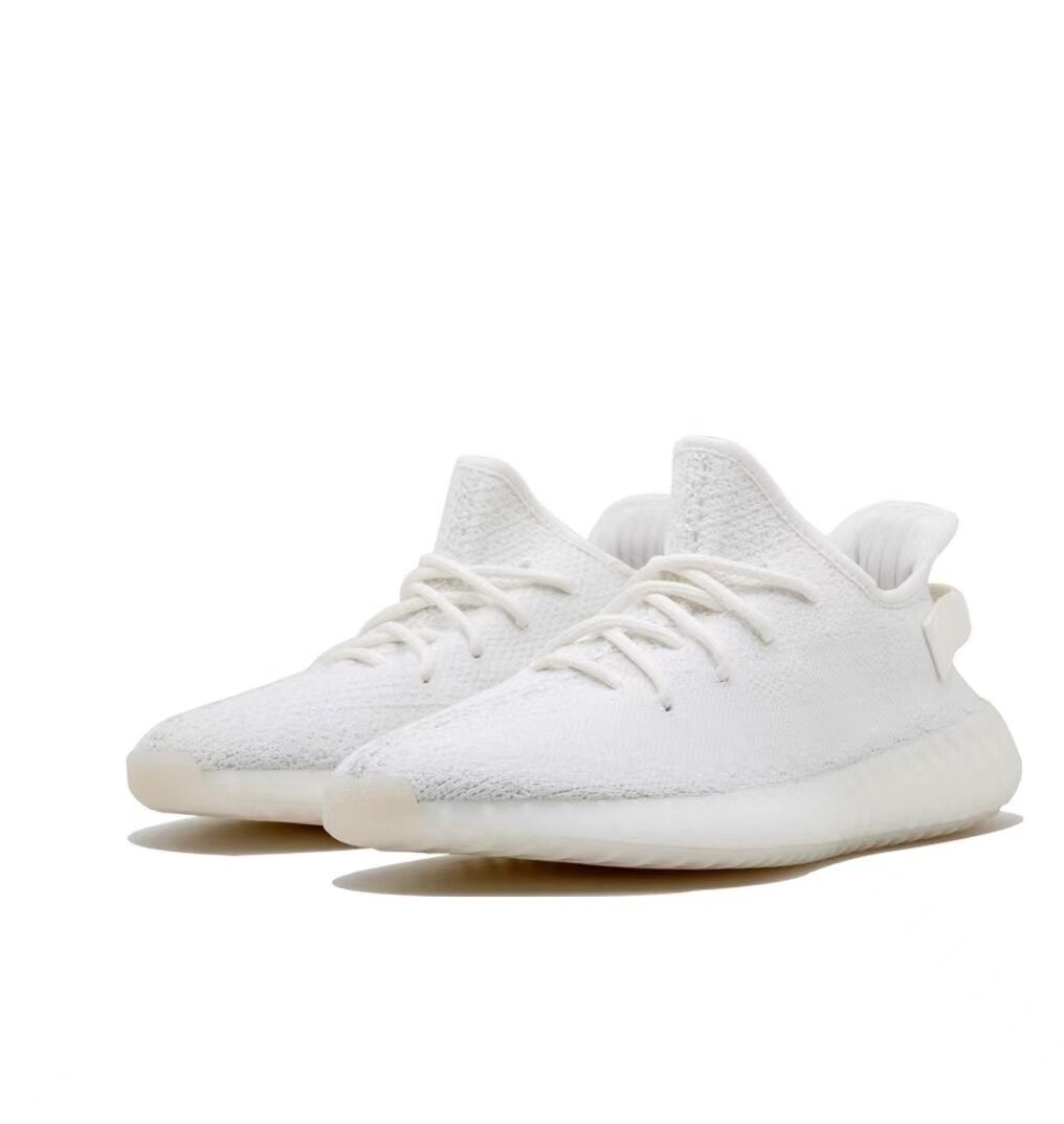adidas originals men's sneakers Yeezy Boost 350 V2 Ice Cream "Triple White" Unisex sneakers