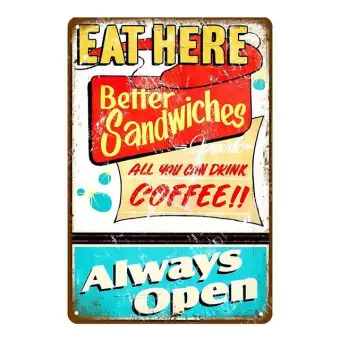 Food Poster Bbq Moon Pie Seafood Hot Dogs Cream Hamburgers Bread