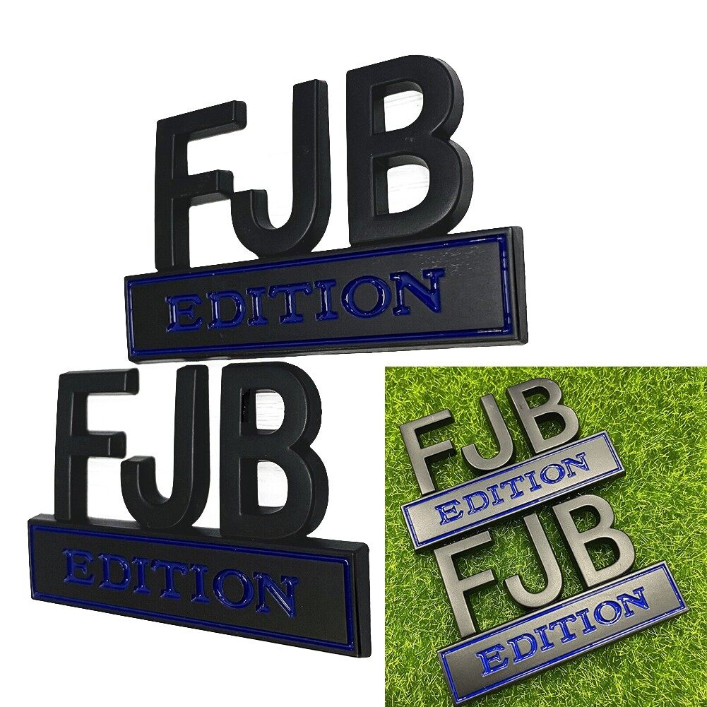 Brand New Car Sticker Emblems Rear Box Universal Zinc Alloy Actual