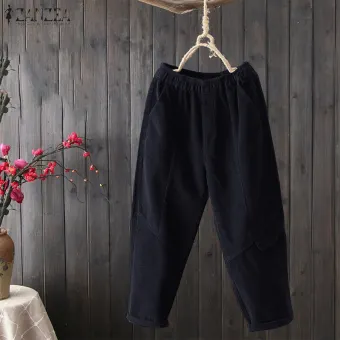 women's plus size corduroy pants