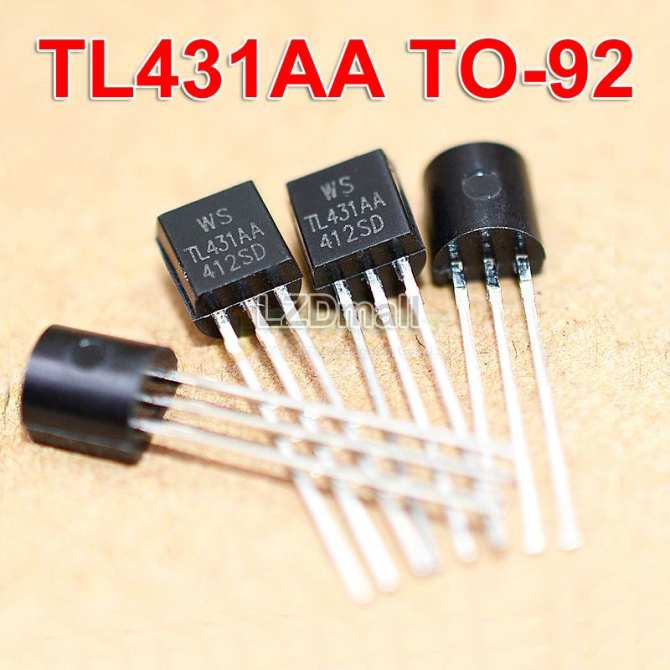 50pcs tl431aa to-92 ws 431aa 431 to92 voltage regulators stabilizers