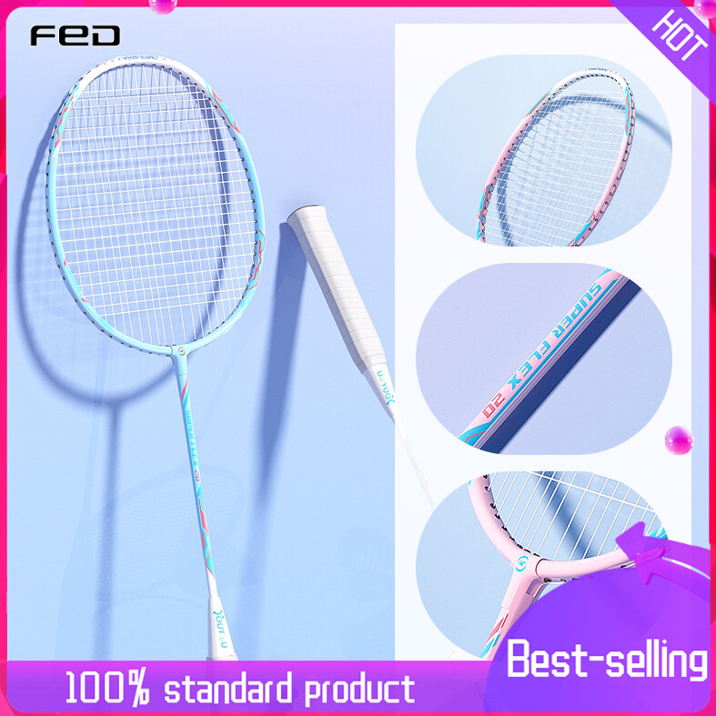 FED【COD】Vợt cầu lông chia đôi bằng hợp kim nhôm, vợt tập luyện cơ bản mặt nạ Kinh kịch phong cách Trung Quốc, bộ vợt cầu lông siêu nhẹ và bền Sakura