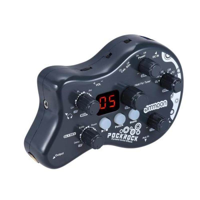 ammoon Guitar Multi-effects processor Effect pedal 15 Effect type 40 Drum rhythm 16 Preset patch 16 User patch Tuning function Malaysia