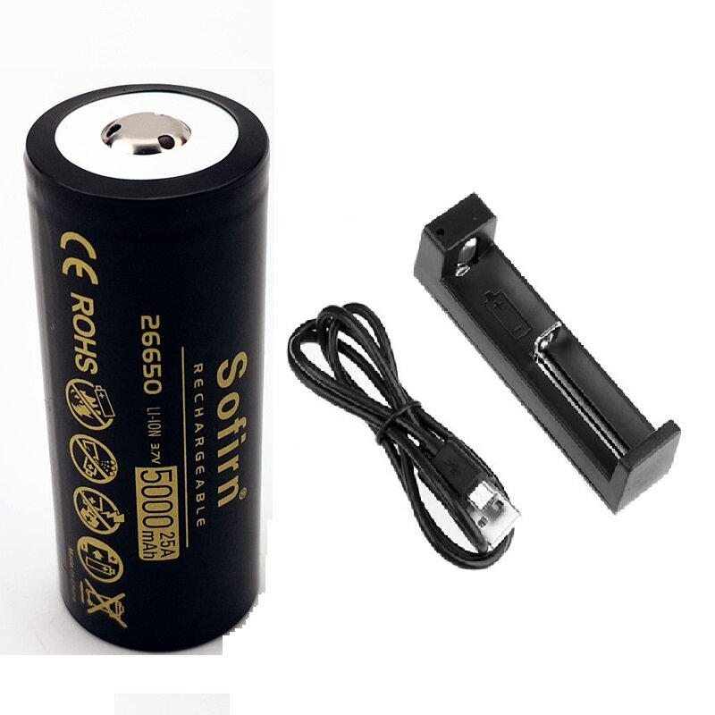 HD26650 Sofirn rechargeable battery-5000mAh