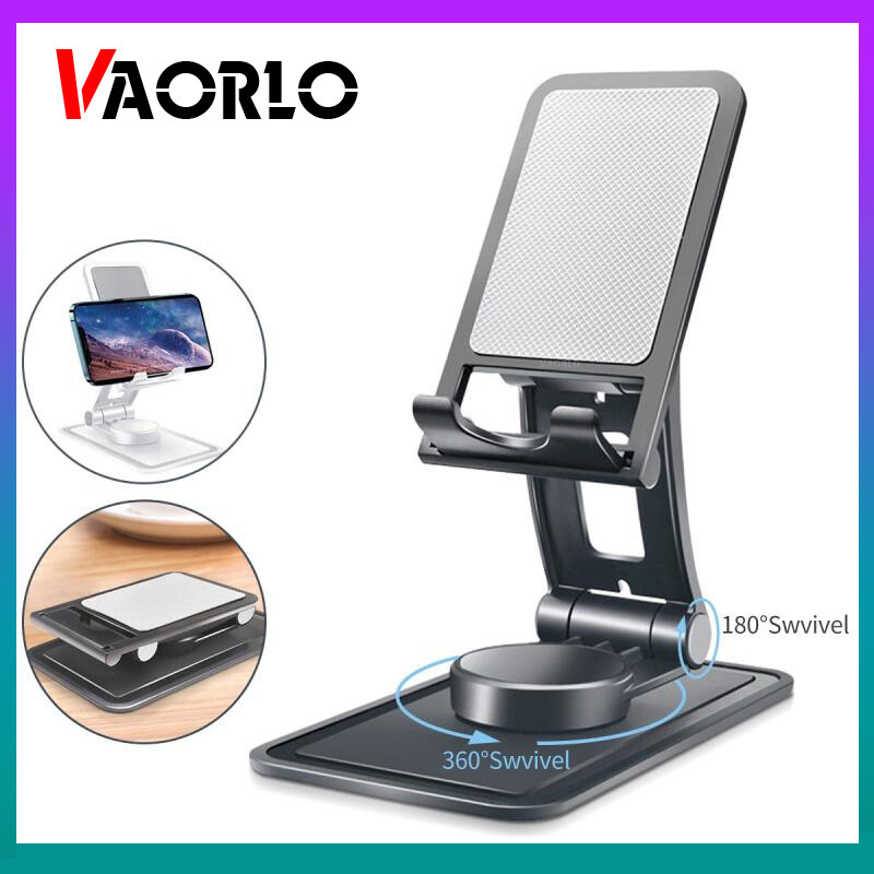 VAORLO Giá Đỡ Xoay 360 ° Giá Đỡ Đa Năng Ổ Lưu Trữ Di Động Có Thể Điều Chỉnh Góc Độ Máy Tính Bảng Máy Tính Kê Điện Thoại Có Thể Gập Lại Mở Rộng Máy Tính Để Bàn Đa Chức Năng