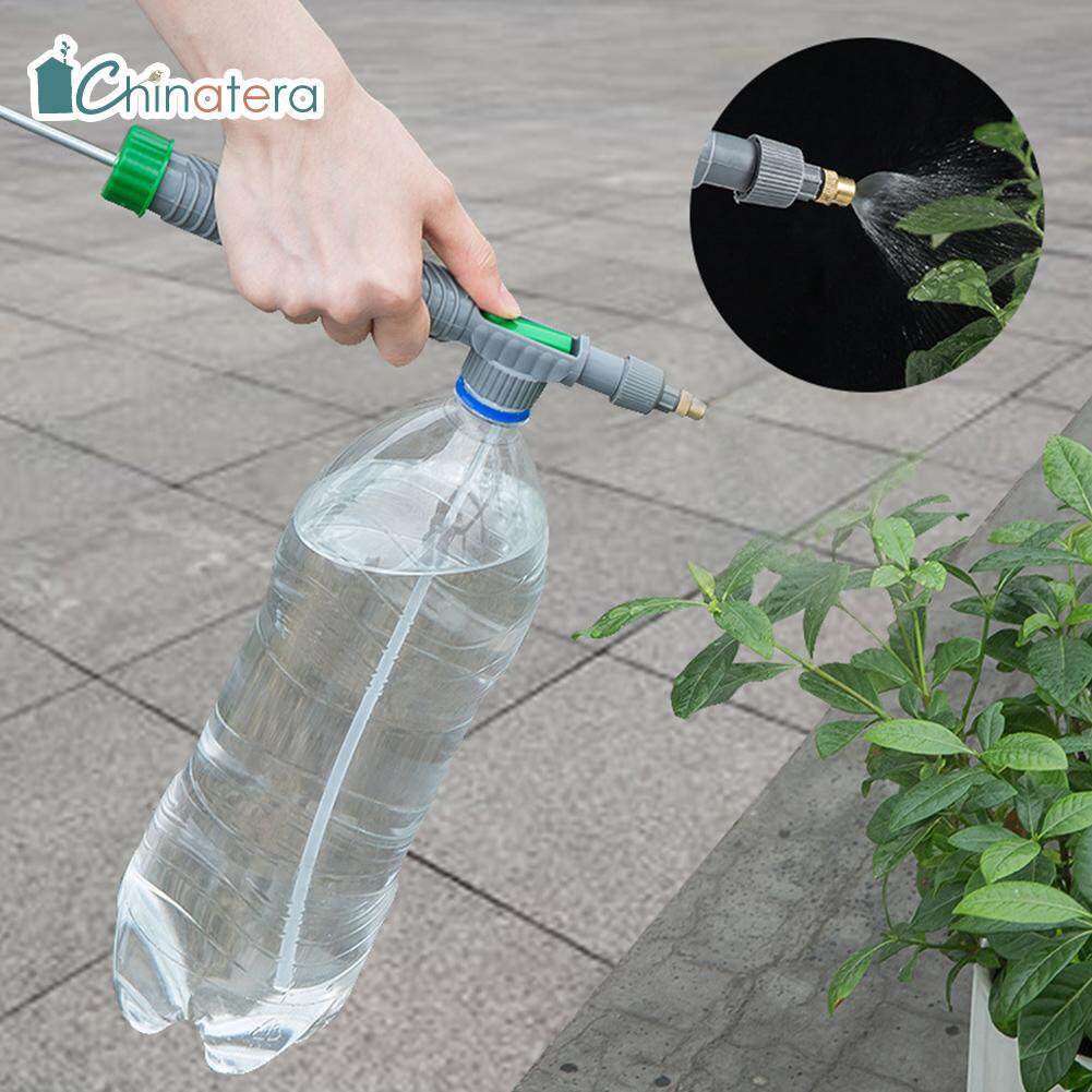 [Chinatera] Adjust Trolley Tool Nozzle Sprinkler Agricultural Manual Spray Watering Head Beverage Bottle Sprayer Universal Pesticide Watering Sprayer for Gardening