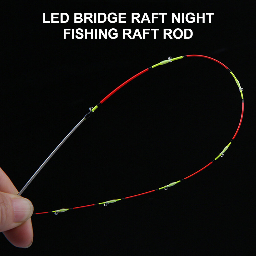55cm Half Full Titanium Raft Stick Tip Refit Replacement Fishing Tackle 0.3 / 0.5mm