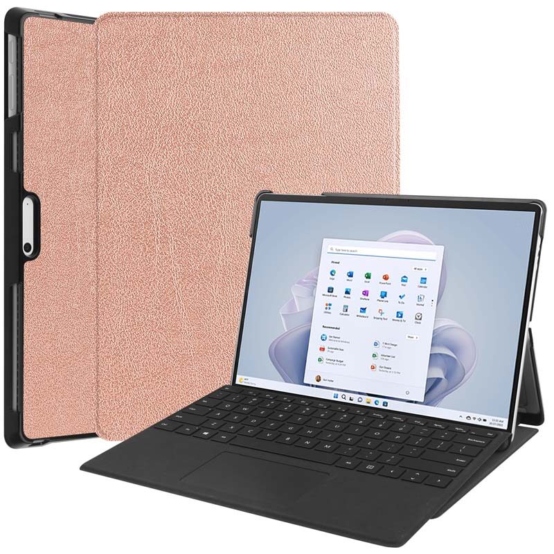 Stand case for Microsoft Surface Pro 9 protective cover SurfacePro9 Pro9 13 inch PU leather flip casing holder