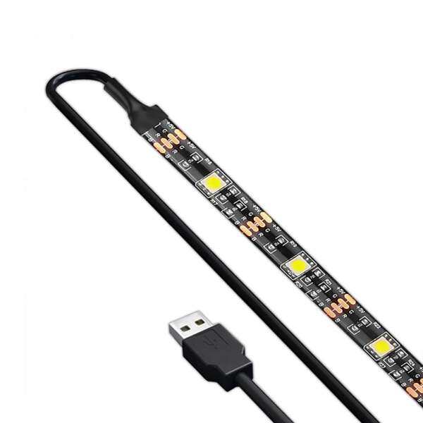 ĐÈN LED ánh sáng mềm dây 2 m Đèn USB 5050 đèn nhiều màu sắc Finleystore