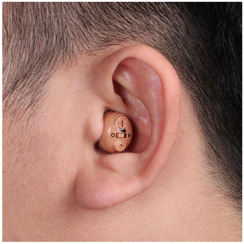 【New Arrival】1 Pcs Hearing Aid Rechargeable Mini Invisible Sound Amplifier Volume Control With Microphone Hearing Aids Device Ear Care Tool