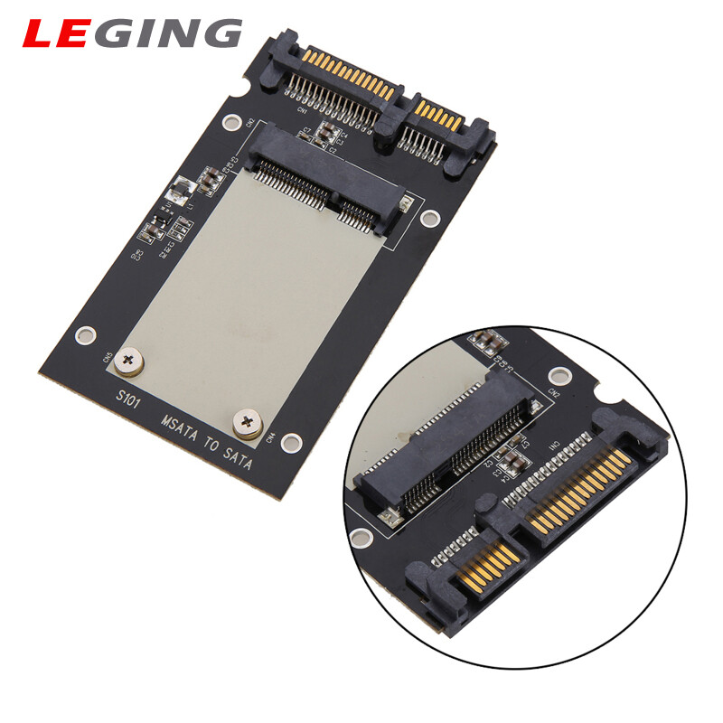 LEG In stock Ssd Solid State Drive Convertor Adapter Card Msata To Sata Iii Solid State Hard Disk Computer Transition Card