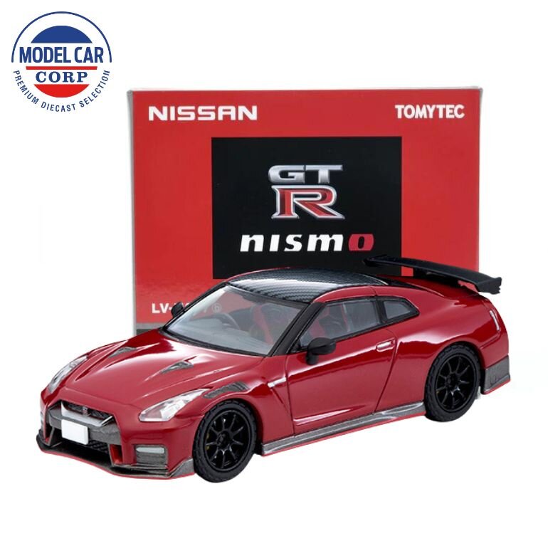 TomyTec Nissan GT-R R35 Nismo 2020 (Red) LV-N217b Scale: 1/64 Model Car ...